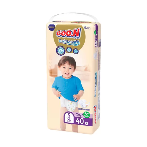 Набор подгузников Goo.N Premium Soft для детей (XL, 12-20 кг, 40*2 шт)