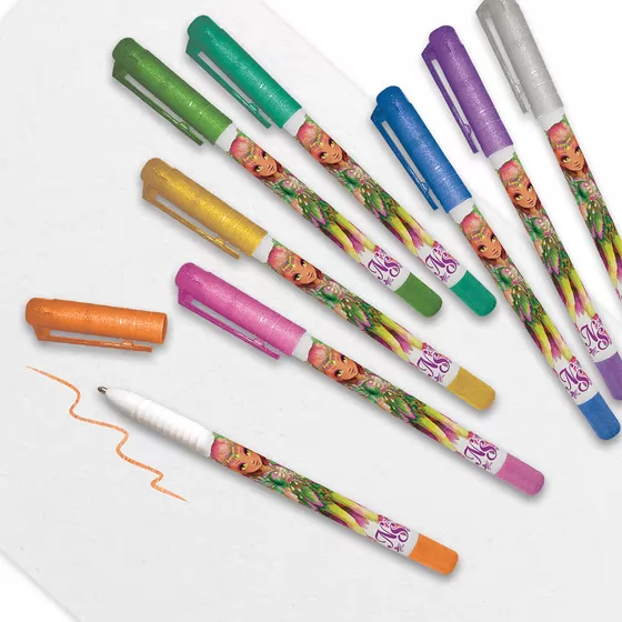 Набір гелевих ручок – Космічні кольори (8 кольорів)
