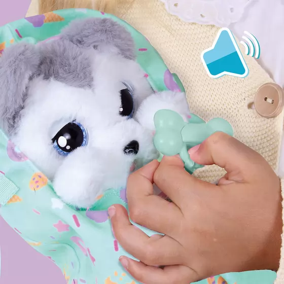 Интерактивная игрушка Baby Paws – Щенок хаски Флоуи