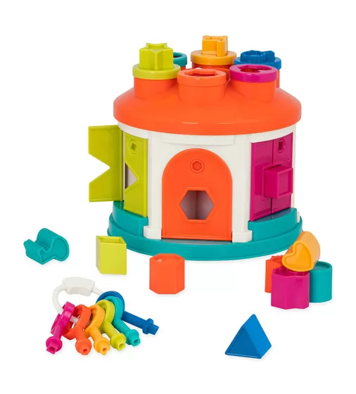 Іграшка-сортер, що розвиває – Розумний будиночок (12 форм) - BT4580Z_1.jpg - № 1