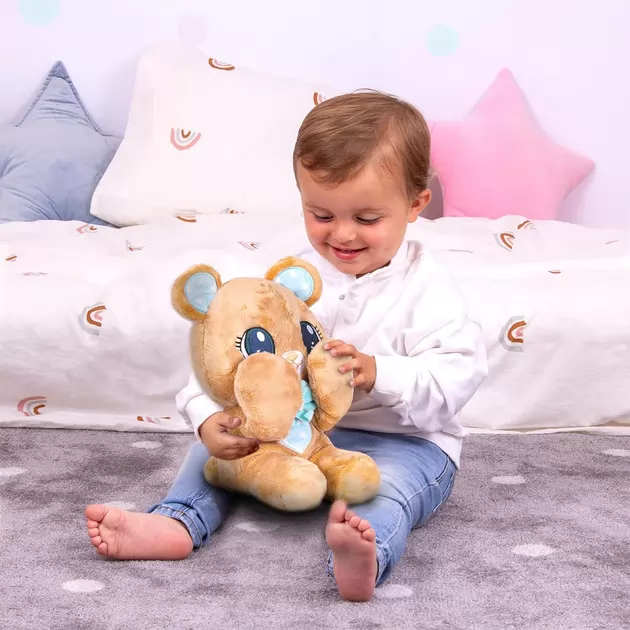 М&rsquo;яка іграшка Peekapets &ndash; Коричневий ведмедик
