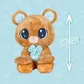 М&rsquo;яка іграшка Peekapets &ndash; Коричневий ведмедик - 907867_6.jpg - № 6