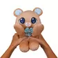 М&rsquo;яка іграшка Peekapets &ndash; Коричневий ведмедик - 907867_3.jpg - № 3