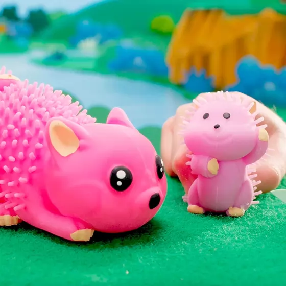 Стретч-іграшка у вигляді тварини серії «Softy friends» – Мила родина