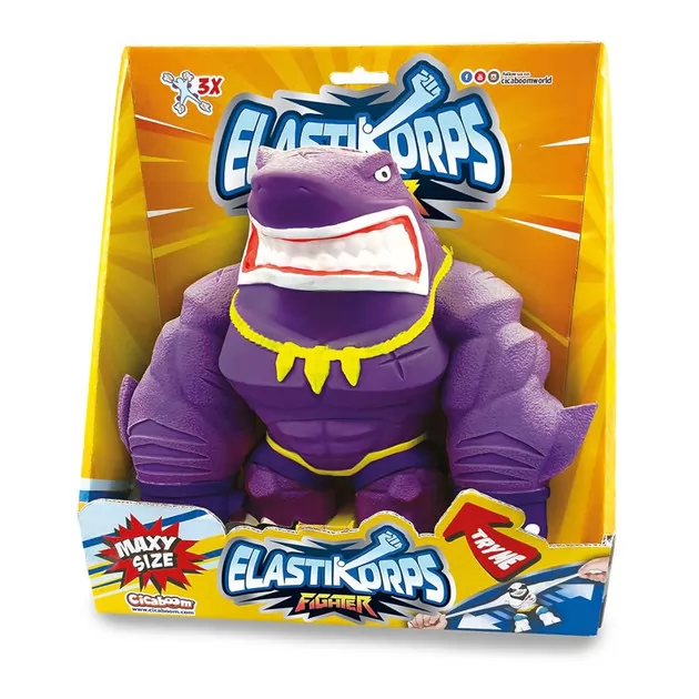 Стретч-игрушка Elastikorps серии Maxy Fighter &ndash; Акула Финни