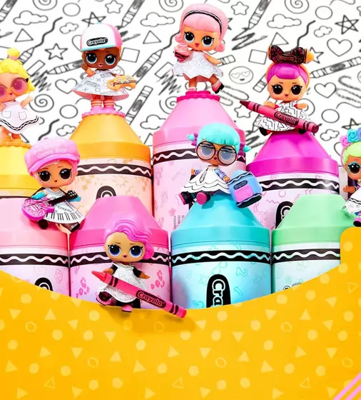 Игровой набор с куклой L.O.L. Surprise! серии Crayola" – Цветнашки" - 505273_10.jpg - № 10