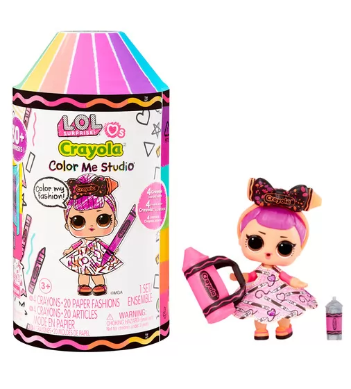 Ігровий набір з лялькою L.O.L. Surprise! серії Crayola" – Кольоринки" - 505273_1.jpg - № 1
