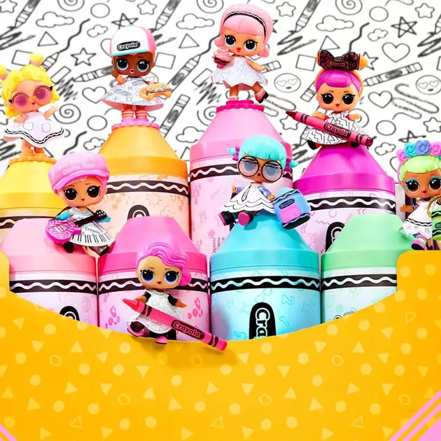 Игровой набор с куклой L.O.L. Surprise! серии Crayola" &ndash; Цветнашки"