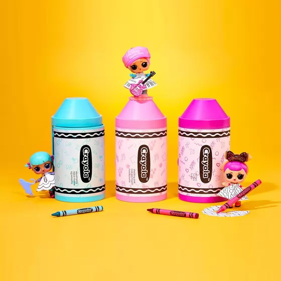 Ігровий набір з лялькою L.O.L. Surprise! серії Crayola" – Кольоринки"