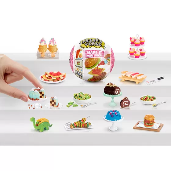 Ігровий набір Miniverse серії Mini Food 3" - Створи вечерю"