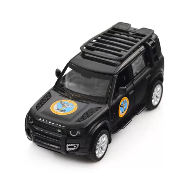Автомодель серії Шеврони Героїв - Land Rover Defender 110 - ГУР МО""