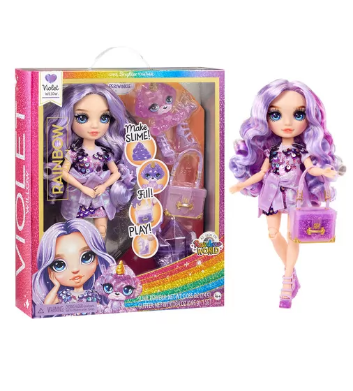 Игровой набор с куклой Rainbow High серии Classic" - Виолетта" - 120223_1.jpg - № 1