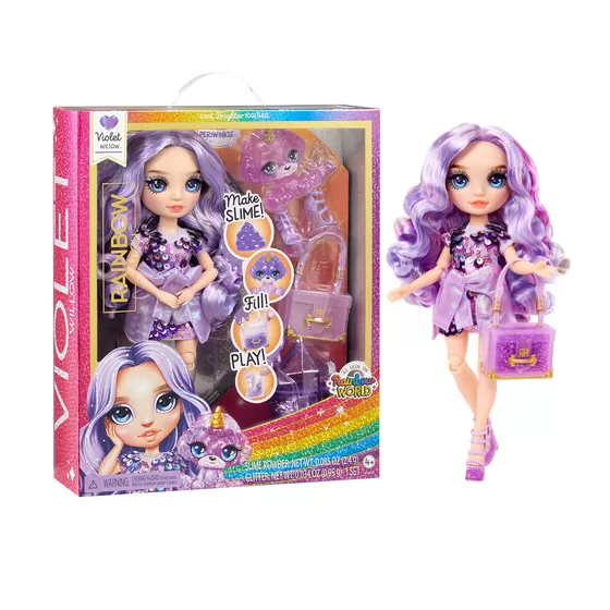 Игровой набор с куклой Rainbow High серии Classic" - Виолетта"
