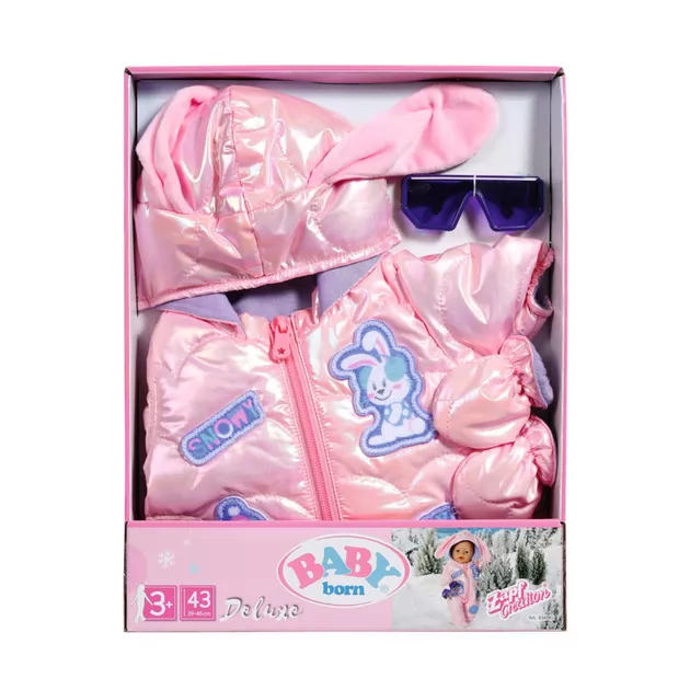 Набір одягу для ляльки BABY Born серії Deluxe - Зимовий стиль
