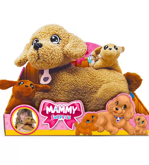 Мягкая игрушка серии Big Dog" – Мама пудель с сюрпризом" - 44-CN-23-1_1.jpg - № 1