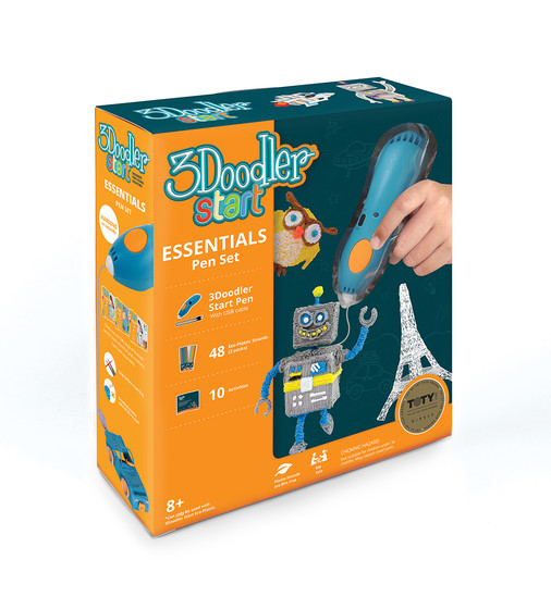 3D-Ручка 3Doodler Start Для Дитячої Творчості - Креатив Подарункова - 3DS-ESST-MULTI-R-17A_2.jpg - № 2