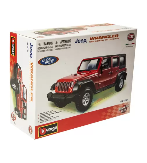 Авто-Конструктор - Jeep Wrangler Unlimited Rubicon (1:32) - 18-45121_5.jpg - № 5