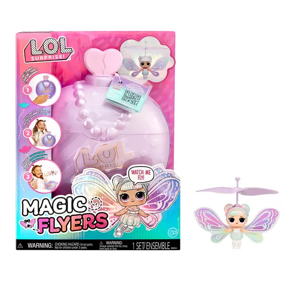 Игровой набор с интерактивной куклой L.O.L. Surprise! серии Magic Flyers – Свити Флай