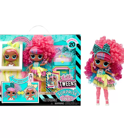 Игровой набор с куклой L.O.L. Surprise! Tweens серии Surprise Swap – Кримпс Кора - 593263_1.jpg - № 1