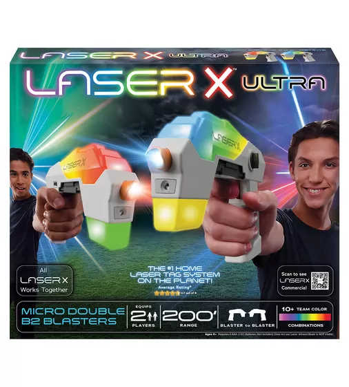 Ігровий набір для лазерних боїв - Laser X Ultra Micro для двох гравців - 87551_4.jpg - № 4