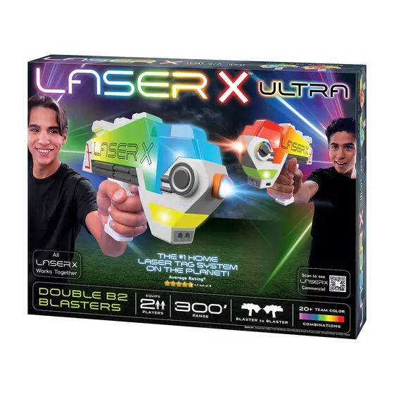 Ігровий набір для лазерних боїв - Laser X Ultra для двох гравців