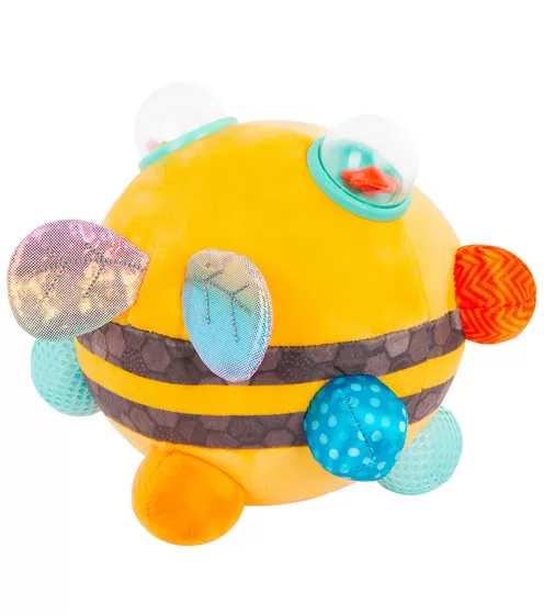 Сенсорная мягкая игрушка – Пчелка пушистик дзиж - BX2037Z_2.jpg - № 2