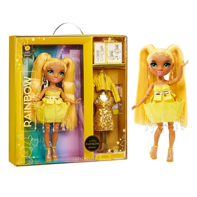 Лялька Rainbow High серії Fantastic Fashion" &ndash; Санні (з акс.)"