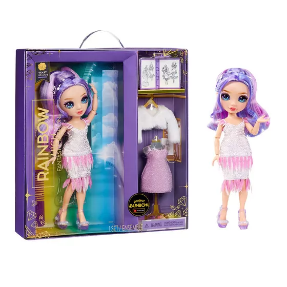 Кукла Rainbow High серии Fantastic Fashion" - Виолетта (с акс.)"