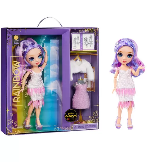 Кукла Rainbow High серии Fantastic Fashion" - Виолетта (с акс.)" - 587385_1.jpg - № 1
