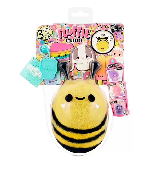 М’яка іграшка-антистрес Fluffie Stuffiez серії Small Plush"-Бджілка/Сонечко" - 594475-5_1.jpg - № 1