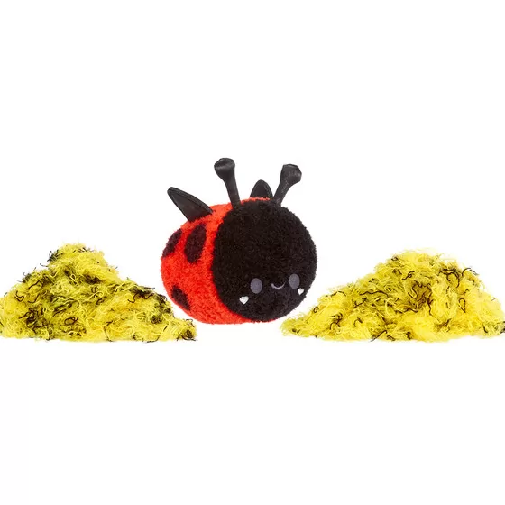 Мягкая игрушка-антистресс Fluffie Stuffiez серии Small Plush"-Пчелка/Божья коровка"