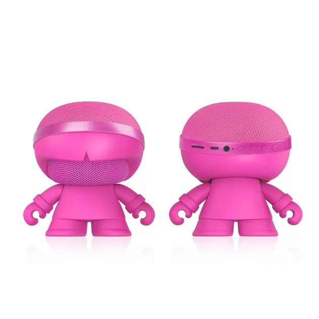 Акустика Xoopar - Xboy Glow (12Cm, Рожева, Bluetooth , Стерео, Mp3-Програвачем З Sd-Карт)