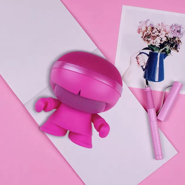 Акустика Xoopar - Xboy Glow (12Cm, Рожева, Bluetooth , Стерео, Mp3-Програвачем З Sd-Карт)