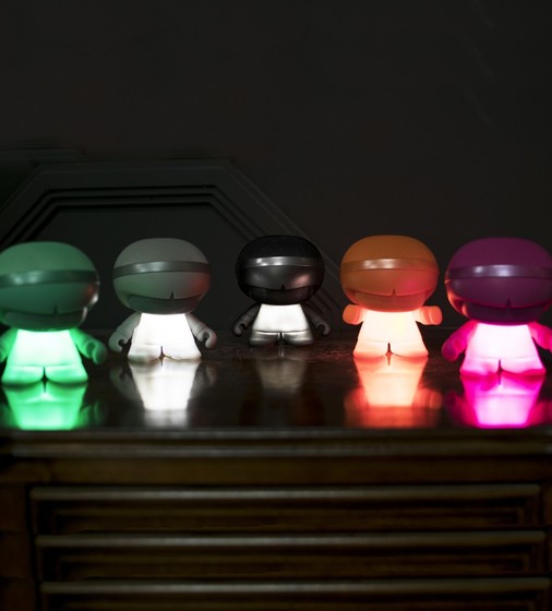 Акустика Xoopar - Xboy Glow (12Cm, Чорна, Bluetooth , Стерео, Mp3-Програвачем З Sd-Карт) - XBOY31007.21G_8.jpg - № 8