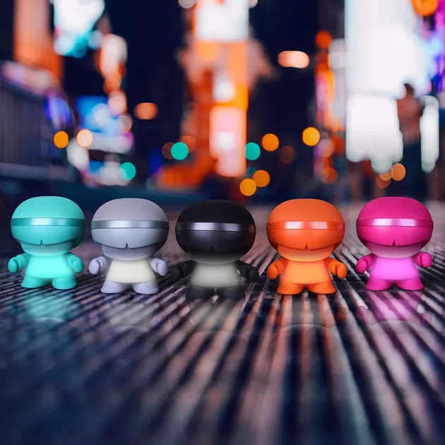 Акустика Xoopar - Xboy Glow (12Cm, Чорна, Bluetooth , Стерео, Mp3-Програвачем З Sd-Карт)
