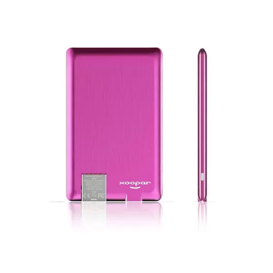 Портативная Батарея Xoopar - Power Card (Розовая, 1300 Ма*Ч)
