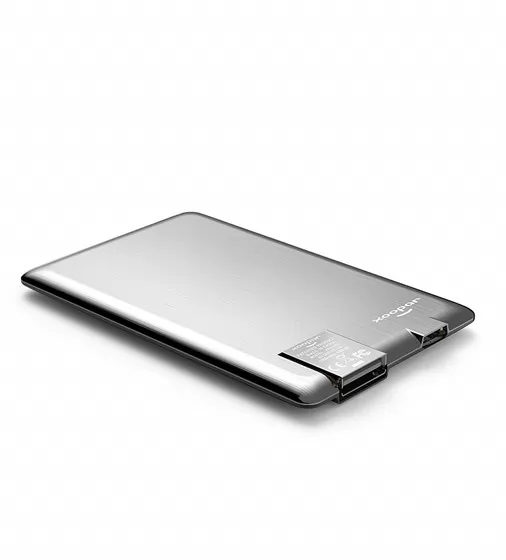 Портативная Батарея Xoopar - Power Card (Серебристая, 1300 Ма*Ч) - XP61057.12RV_3.jpg - № 3