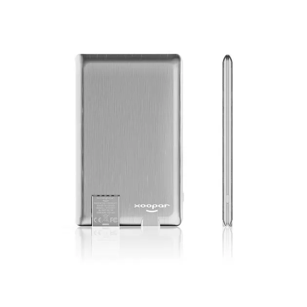 Портативна Батарея Xoopar – Power Card (Срібляста, 1300Ма*Год)