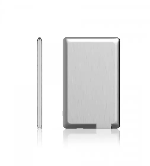 Портативная Батарея Xoopar - Power Card (Серебристая, 1300 Ма*Ч) - XP61057.12RV_1.jpg - № 1