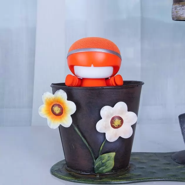 Акустика Xoopar - Mini Xboy (7,5 Cm, Оранжевая, Bluetooth, Моно)