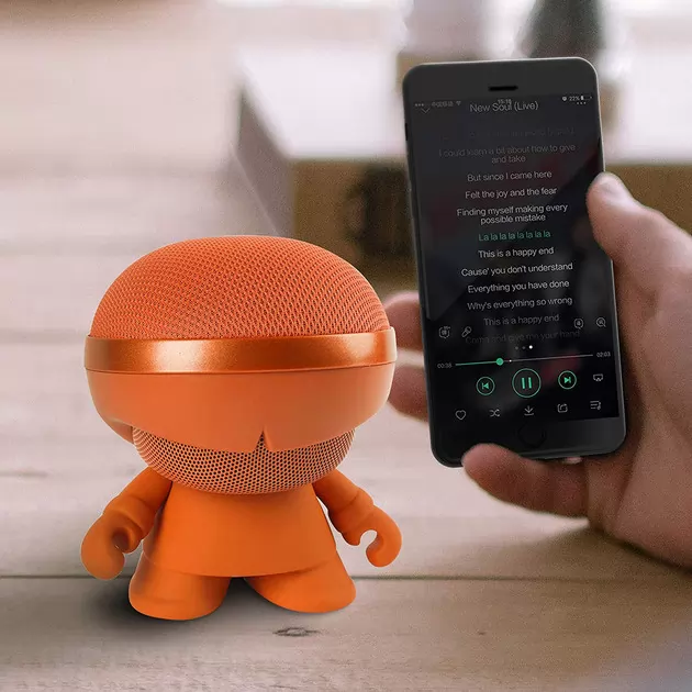 Акустика Xoopar - Xboy Glow (12Cm, Помаранчева, Bluetooth , Стерео, Mp3-Програвачем З Sd-Карт)