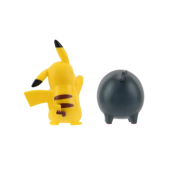 Набір ігрових фігурок Pokemon W17 - Пікачу та Лечонк