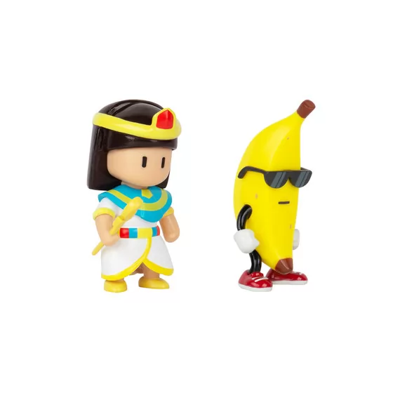 Набор коллекционных фигурок Stumble Guys - Клеопатра и Банан
