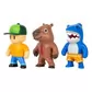 Набор коллекц. фигурок Stumble Guys - Мегалодон, Мистер Стамбл, Капибара - SG2020-1_2.jpg - № 2
