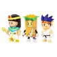 Набор коллекц. фигурок Stumble Guys - Сэнсэй Фаерфист, Клеопатра, Киллер - SG2020-4_2.jpg - № 2
