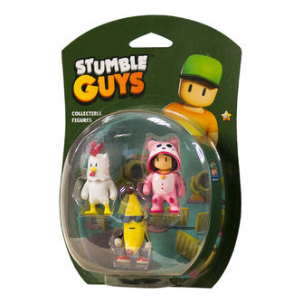 Набір колекц. фігурок Stumble Guys - Курча, Банан, Мяумер