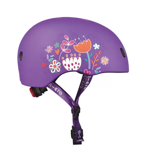 Захисний шолом Micro - Фіолетовий з квітами (52-56 cm, M) - AC2138BX_4.jpg - № 4