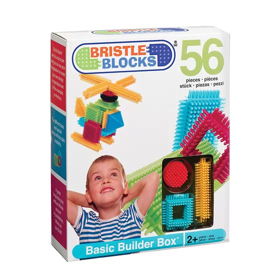 Конструктор серії Bristle Blocks - Будівельник, 56 деталей