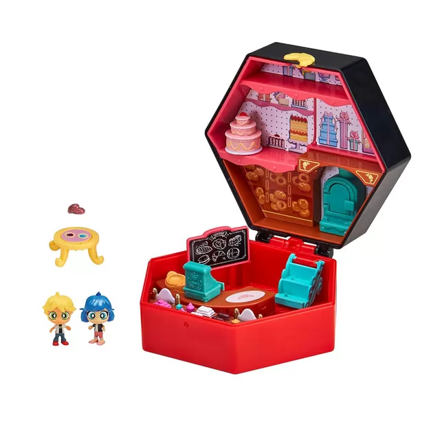 Игровой набор Леди Баг и Супер-Кот" cерии "Chibi" - Пекарня Буланжери"