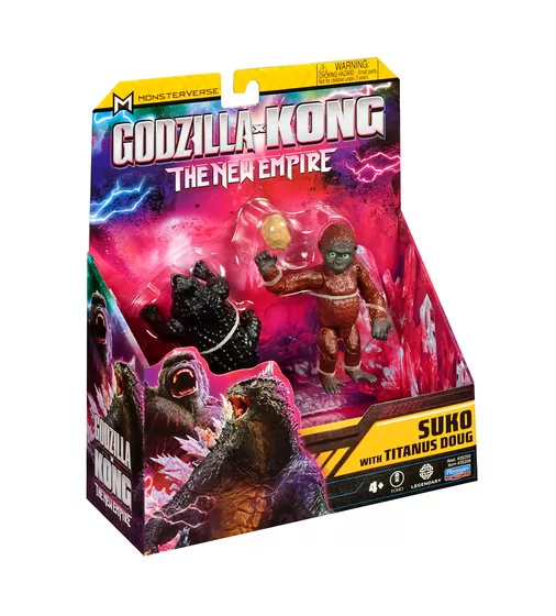 Набор фигурок Godzilla x Kong – Зуко с Дагом - 35208_5.jpg - № 5